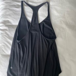 Black Lululemon Tank sz 8